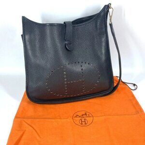 HERMES Evelyne 2 GM Bag H punching logo crossbody Shoulder Bag